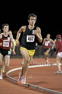 Brandon Bethke Won the 5000m in 13:25.82 over Elliott Heath