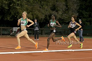 Shalane Flanagan, Sally Kipyego, and Kayoko Fukushi