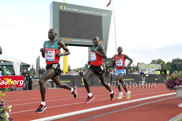 Moses Mosop and Abel Kirui