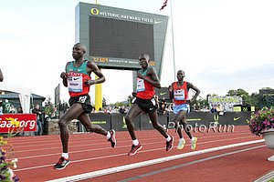 Moses Mosop and Abel Kirui