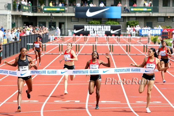 Finish Women's 400m Hurdles