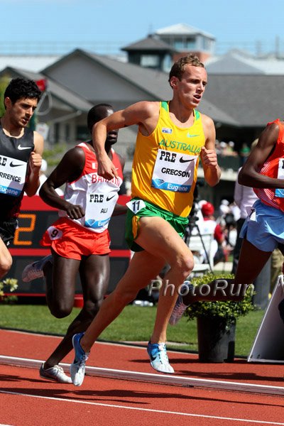 Ryan Gregson in Men's International Mile