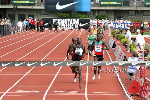 Bernard Lagat Wins 2 Mile