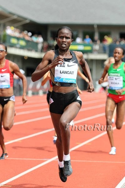 Olympic 1500m Champ Nancy Langat