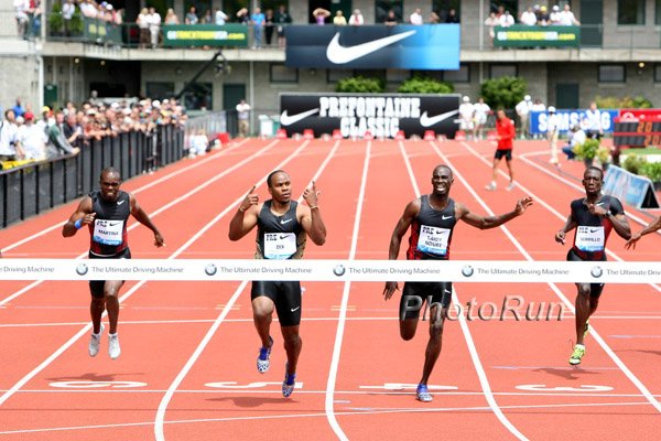 Walter Dix Wins Men's 200m