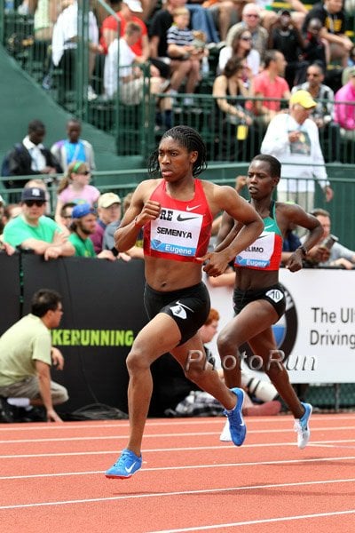 Caster Semenya in Women's 1500m