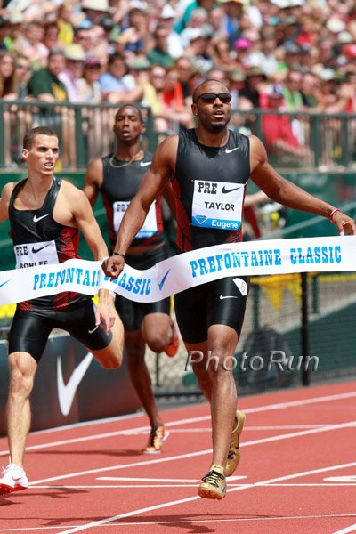 Angelo Taylor Wins 400m Hurdles