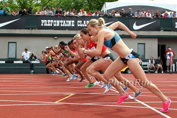 Start Women's 1500m