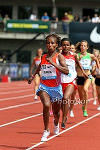 Gelete Burka Leads 1500m