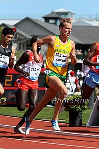 Ryan Gregson in Men's International Mile