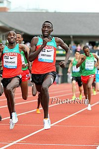 Haron Keitany and Silas Kiplagat
