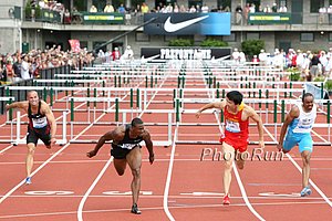 David Oliver 12.94 Over Liu Xiagn's 13.00