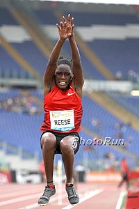 USA's Brittney Reese Won the Long Jump