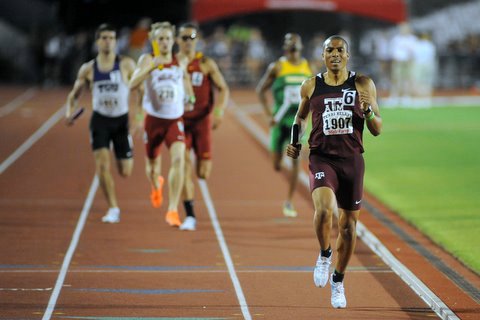 Texas A&M Sprint Medley Win