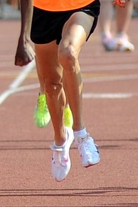 German Fernandez Had Shoe Problems the Final 100m