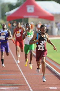 3:00.45 for Texas A&M in the 4X400