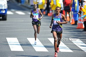 Hailu Mekkonnen Pulling Away