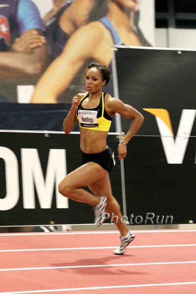 Natasha Hastings in the 400m