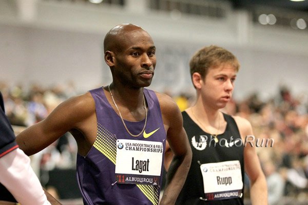 Bernard Lagat and Galen Rupp