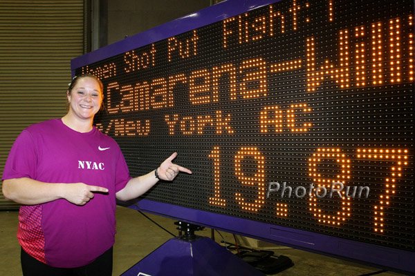 Jillian Camarena-Williams New American Record 19.87