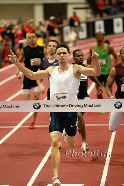 Michael Courtney Wins 400m in 46.11