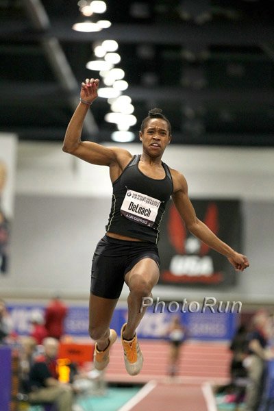 Janay Deloach World Leading Long Jump