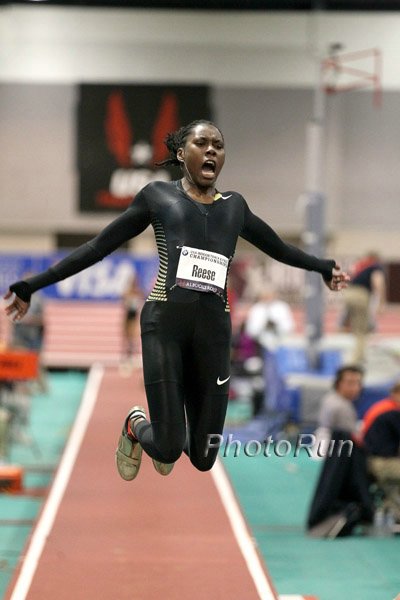 Brittney Reese 2nd in Long Jump