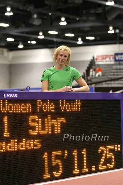 Jenn Suhy 15' 11.25" American Record