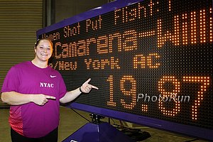 Jillian Camarena-Williams New American Record 19.87