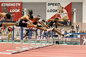 Men's 60m Hurdle Final