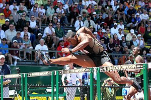 David Oliver in 110m Hurdles