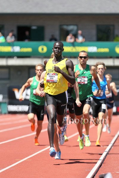 Men's 800m: Charles Jock Leads