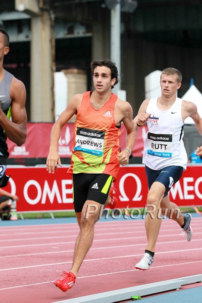 Robby Andrews Running for adidas