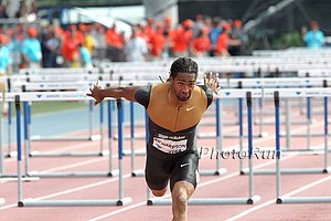 Jason Richardson Wins Hurdles 13.18