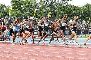Alan Webb and Bernard Lagat in Men's 1500m