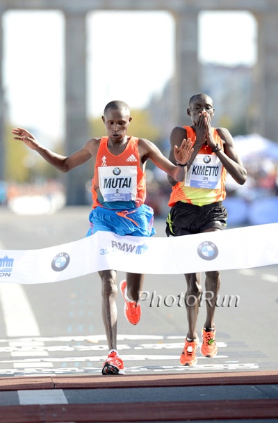 These Two are Training Partners and Mutai Got a $500,000 Bonus With the Win