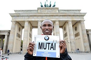Geoffrey Mutai Pre Race