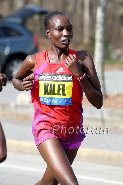 Last Year's Champ Caroline Kilel