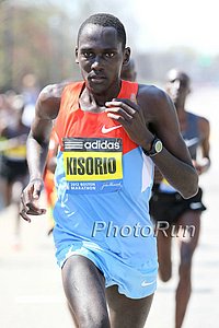 Matthew Kisorio Opened up the Race