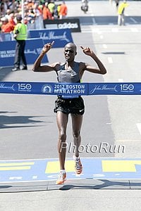 Wesley Korir 2012 Boston Marathon Champion