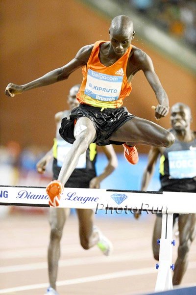 Brimin Kipruto Won the Steeplechase