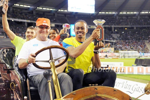 Aries Merritt Celebrates