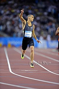 Kevin Borlee Win the 400 and the Diamond League Title