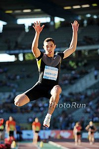Aleksandr Menkov in the Long Jump