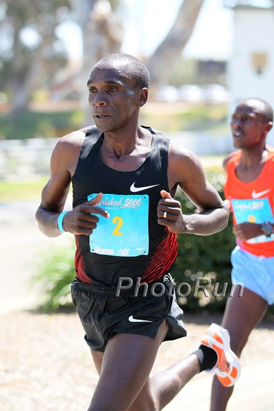 Eliud Kipchoge, Former World Champ
