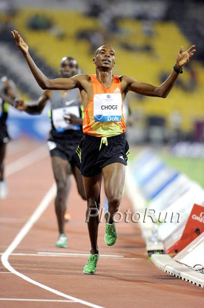 Choge Wins the 3000m