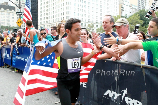 Olympic Silver Medalist Leo Manzano