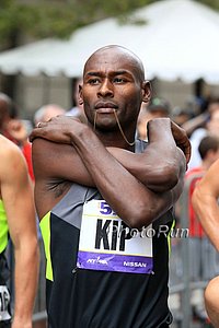 Bernard Lagat Before Men's Race