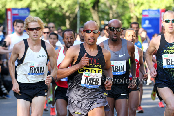 Ryan Hall, Meb Keflezighi, Abdi Abdirahman