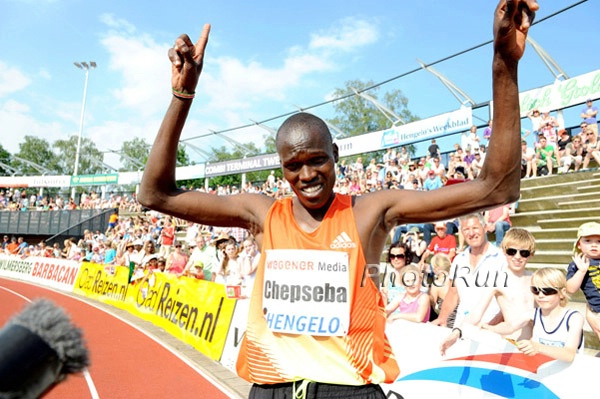 Nixon Chepseba after 3:29.90